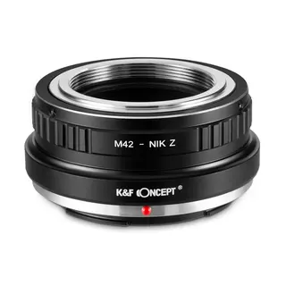 K&amp;F Concept Adapter M42 til Nikon Z Skrufatning objektiv - Nikon Z kamerahus