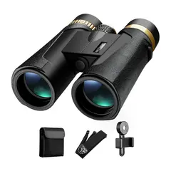 K&amp;F Concept 12x42 Clear Light Vision BAK-4 Prisme med 20mm &#248;yemusling