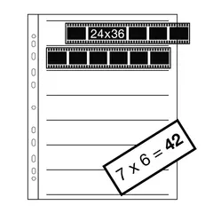 Kaiser 2510 Negativ ark 135/100 pergamin pergamin