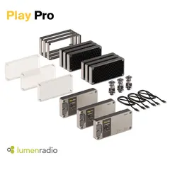 Kelvin Play Pro 3 Lys Kit m/tilbeh&#248;r RGBACL LED Pocket Creative Panel Light