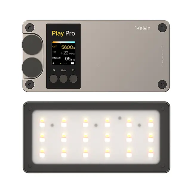 Kelvin Play Pro RGBACL LED Pocket Creative Panel Light with Wireless DMX 