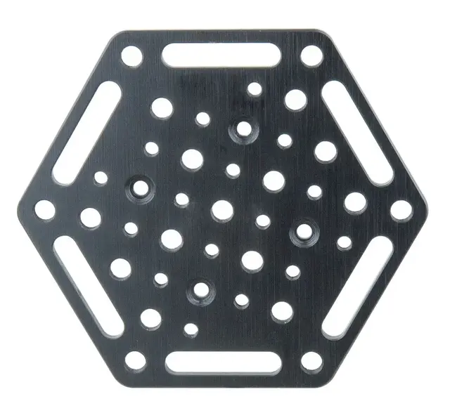 Kupo KS-0406 Hex Cheese Plate For 6" Suction Cup 