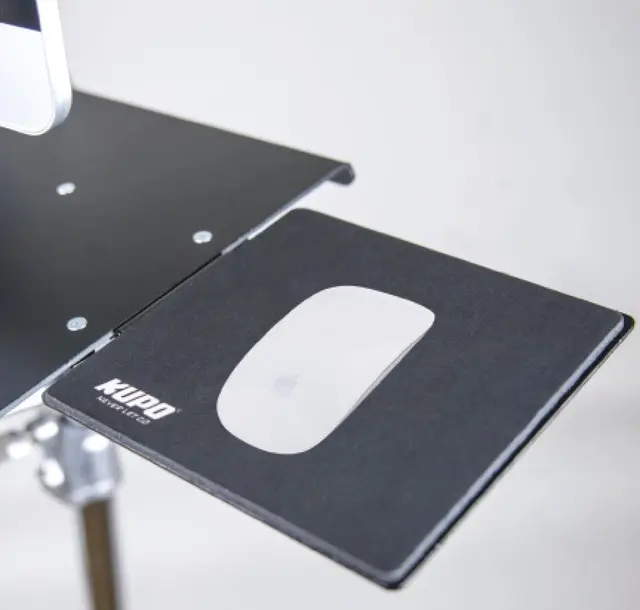 Kupo KS-311B Side Table For Mouse Sideplate festes på Tethermate bord 