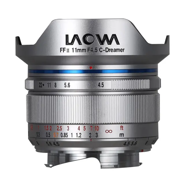 Laowa 11mm f/4.5 FF RL Sølv Leica M 