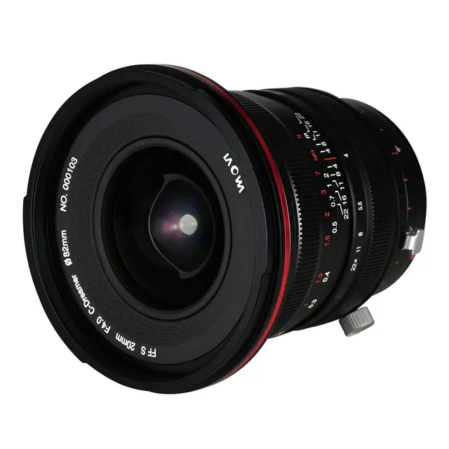 Laowa 20mm f/4 Zero-D Shift Tilt-Shift-objektiv for Canon EF 