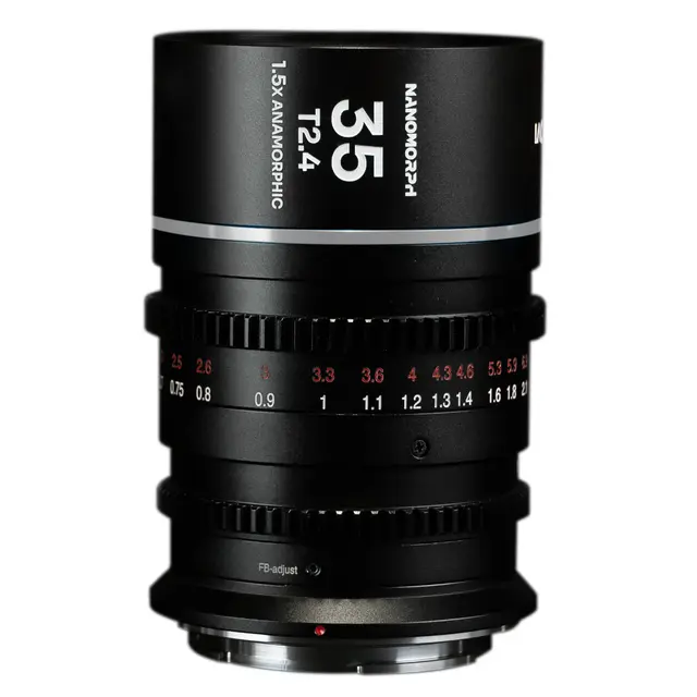 Laowa Nanomorph S35 Prime 3-Lens Bundle Sony E. 27mm, 35mm, 50mm. Silver 