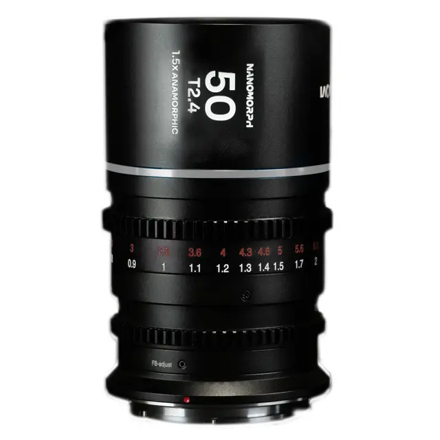 Laowa Nanomorph S35 Prime 3-Lens Bundle Sony E. 27mm, 35mm, 50mm. Silver 