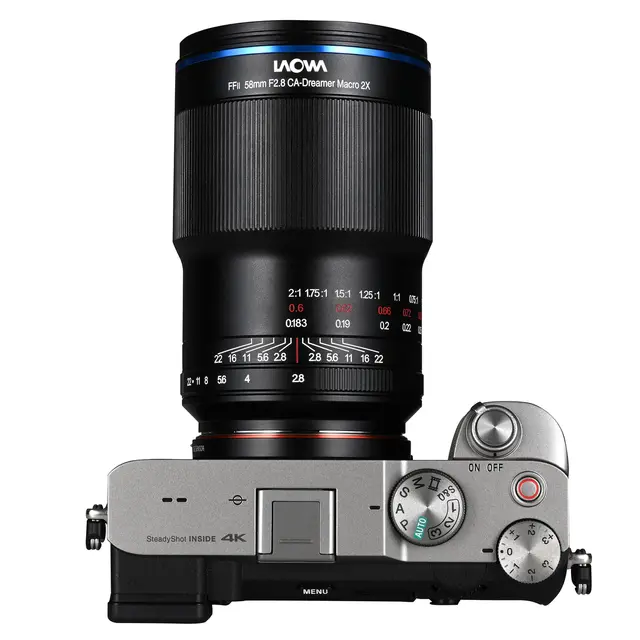 Laowa 58mm f/2.8 2X Ultra Macro APO For Sony FE 