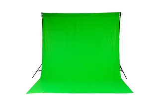 Manfrotto Chromakey Curtain 3x3,5m Green Chromakey gr&#248;nn gardin m/ l&#248;pegang