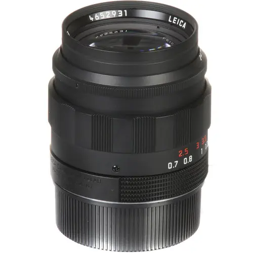 Leica Summilux-M f/1.4 50mm ASPH Matt svart med fillterfatning E43 