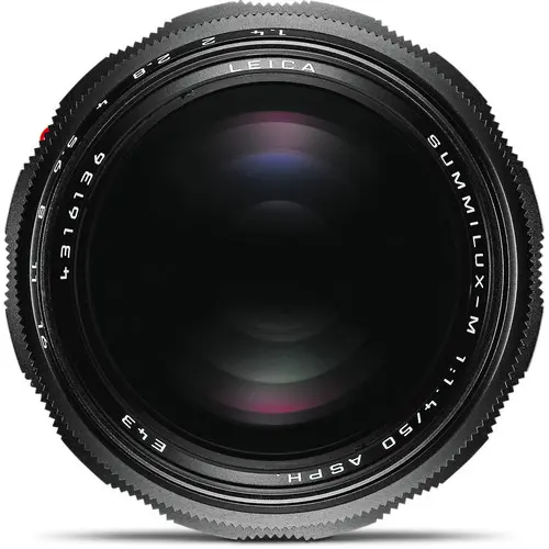 Leica Summilux-M f/1.4 50mm ASPH Matt svart med fillterfatning E43 