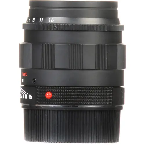 Leica Summilux-M f/1.4 50mm ASPH Matt svart med fillterfatning E43 