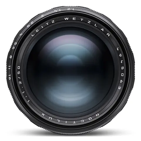 Leica Noctilux-M 50 f/1.2 ASPH Glossy Black Paint Finish