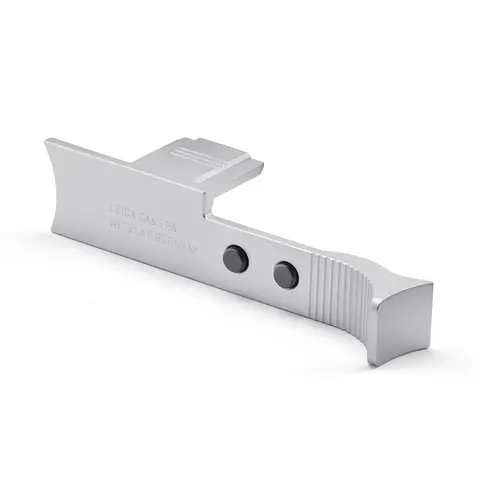 Leica Thumb Support Q3 Aluminium For Q3. Silver anodized finish