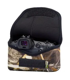 LensCoat BodyBag EOS R RealTree M4 Neopren kamerahus trekk Realtree Max4