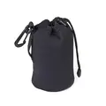 LensCoat LensPouch large Black Neopren objektivetui 9x22cm