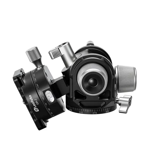 Leofoto Geared Head G4 PRO Presisjonshode for tungt utstyr 