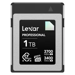 Lexar CFexpress 4.0 Pro Diamond 1TB Type B. R3700/W3400 MB/s (VPG400)