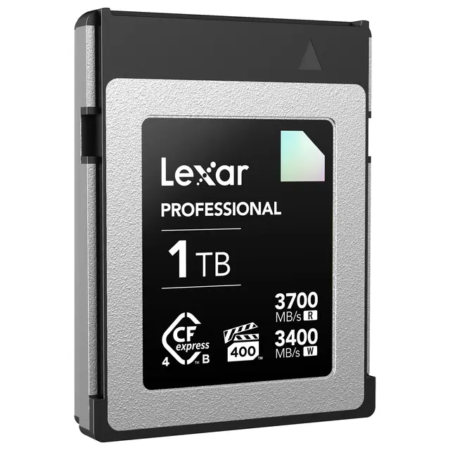 Lexar CFexpress 4.0 Pro Diamond 1TB Type B. R3700/W3400 MB/s (VPG400) 