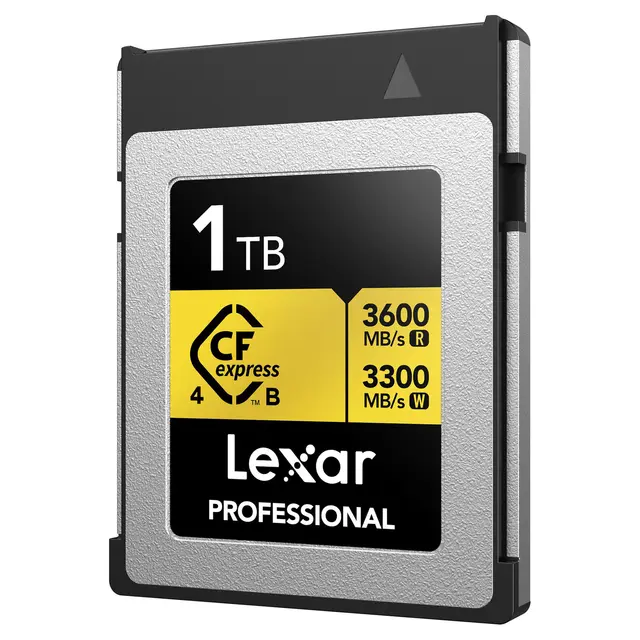 Lexar CFexpress 4.0 Pro Gold 1TB Type B Type B. R3600/W3300 MB/s 