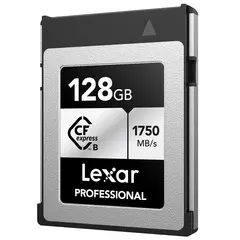 Lexar CFexpress Pro Silver 128GB Type B. R1750/W1300 MB/s