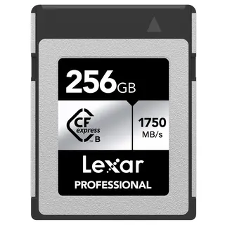 Lexar CFexpress Pro Silver 256GB Type B. R1750/W1300 MB/s