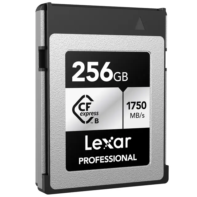 Lexar CFexpress Pro Silver 256GB Type B. R1750/W1300 MB/s 