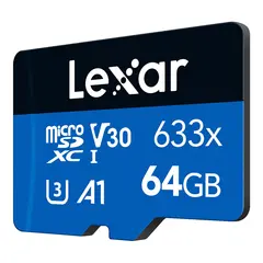 Lexar microSDXC 64GB 633x UHS-I R95/W45. V30 U3