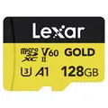 Lexar Pro microSDXC Gold UHS-II U3 128GB 128GB. V60. R280/W100