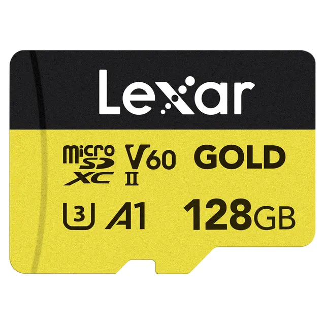 Lexar Pro microSDXC Gold UHS-II U3 128GB 128GB. V60. R280/W100 