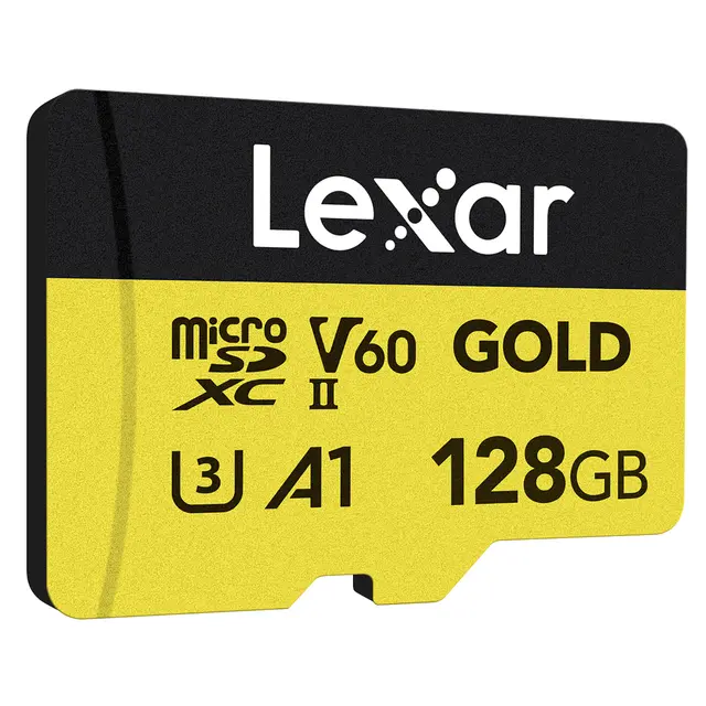 Lexar Pro microSDXC Gold UHS-II U3 128GB 128GB. V60. R280/W100 