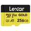 Lexar Pro microSDXC Gold UHS-II U3 256GB 256GB. V60. R280/W100