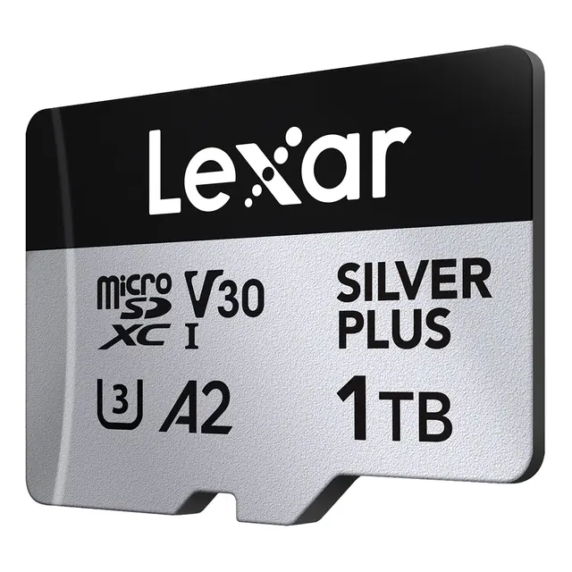 Lexar Pro Silver Plus microSDXC 1TB 1TB. UHS-I/U3/A2/4K. R205/W150 (V30) 