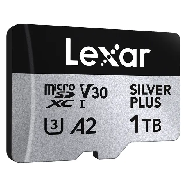 Lexar Pro Silver Plus microSDXC 1TB 1TB. UHS-I/U3/A2/4K. R205/W150 (V30) 