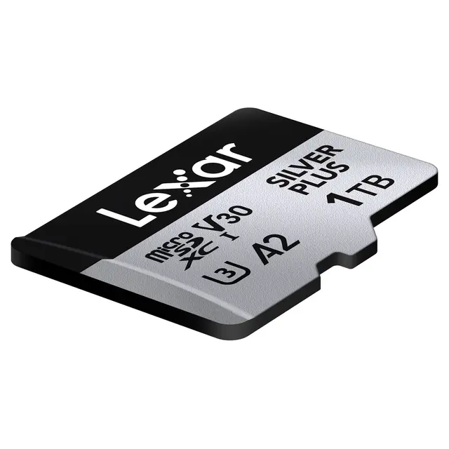 Lexar Pro Silver Plus microSDXC 1TB 1TB. UHS-I/U3/A2/4K. R205/W150 (V30) 