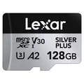 Lexar Pro Silver Plus microSDXC 128GB 128GB. UHS-I/U3/A2/4K. R205/W150 (V30)