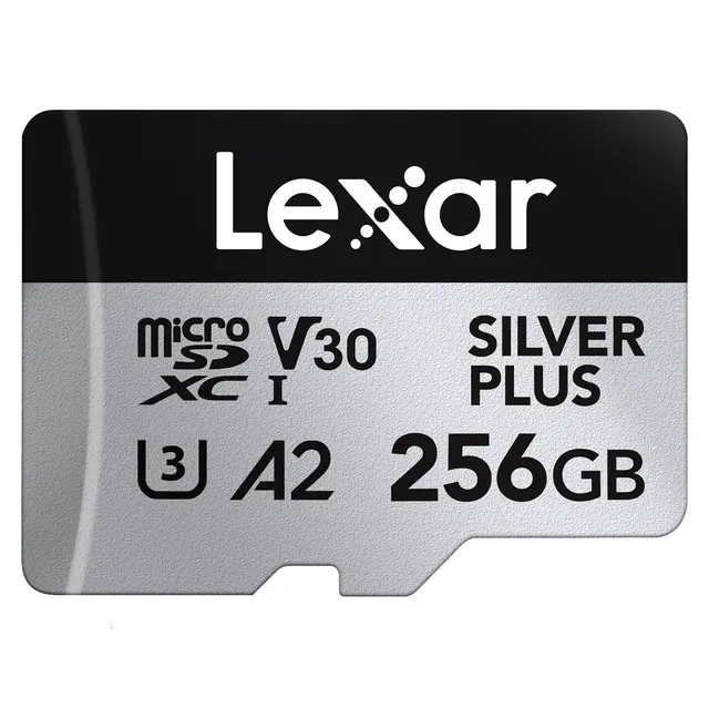 Lexar Pro Silver Plus microSDXC 256GB 256GB. UHS-I/U3/A2/4K. R205/W150 (V30) 