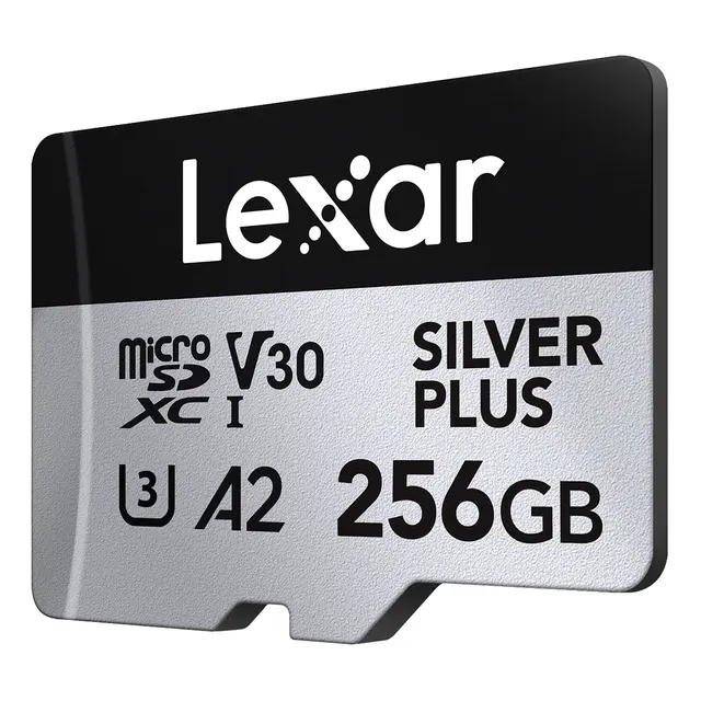 Lexar Pro Silver Plus microSDXC 256GB 256GB. UHS-I/U3/A2/4K. R205/W150 (V30) 