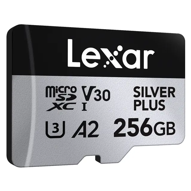 Lexar Pro Silver Plus microSDXC 256GB 256GB. UHS-I/U3/A2/4K. R205/W150 (V30) 