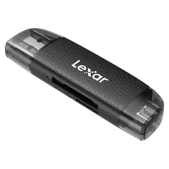 Lexar Cardreader Dual Slot USB-A/C Kortleser for SD og microSD (USB 3.1)