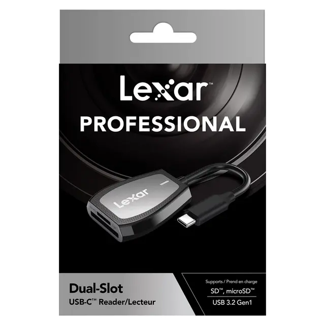 Lexar Kortleser SD & MicroSD Kortleser USB-C Type 