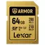 Lexar Armor Gold SDXC 64GB 64GB. UHS-II/U3/IP68. R280/W210 (V60)