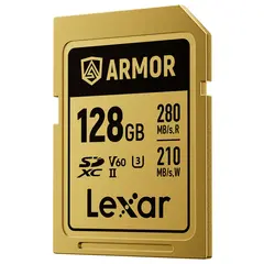 Lexar Armor Gold SDXC 128GB 128GB. UHS-II/U3/IP68. R280/W205 (V60)