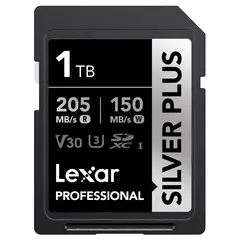 Lexar Pro Silver 1066X SDXC UHS-I 1TB 1TB. R205/W150. U3 (V30)