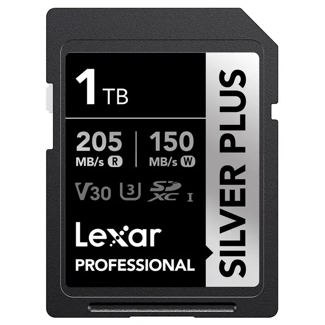 Lexar Pro Silver 1066X SDXC UHS-I 1TB 1TB. R205/W150. U3 (V30) 