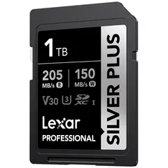 Lexar Pro Silver 1066X SDXC UHS-I 1TB 1TB. R205/W150. U3 (V30)