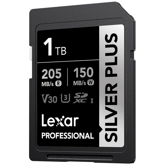 Lexar Pro Silver 1066X SDXC UHS-I 1TB 1TB. R205/W150. U3 (V30) 