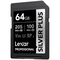 Lexar Pro Silver 1066X SDXC UHS-I 64GB 64GB. R205/W150. U3 (V30)