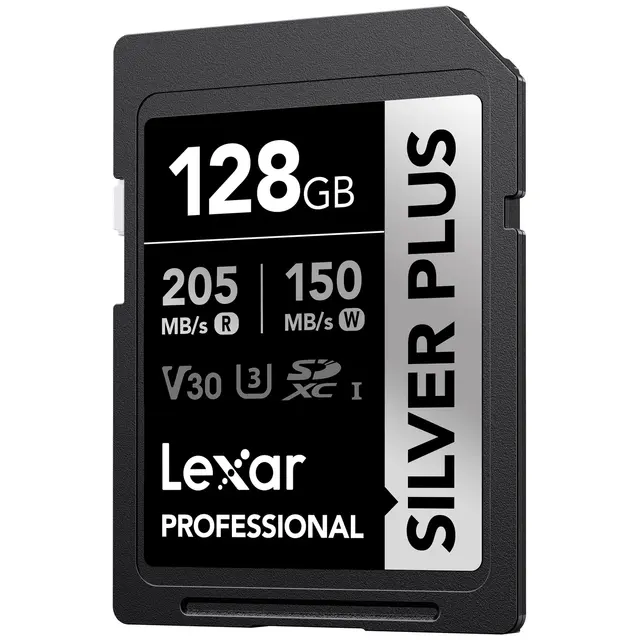 Lexar Pro Silver 1066X SDXC UHS-I 128GB 128GB. R205/W150. U3 (V30) 