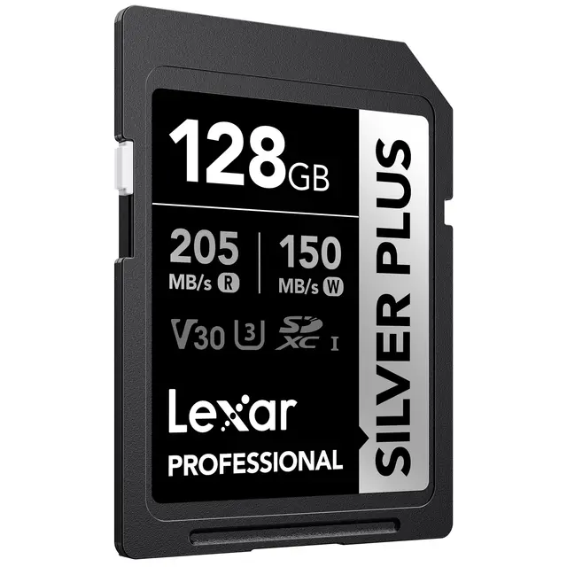 Lexar Pro Silver 1066X SDXC UHS-I 128GB 128GB. R205/W150. U3 (V30) 